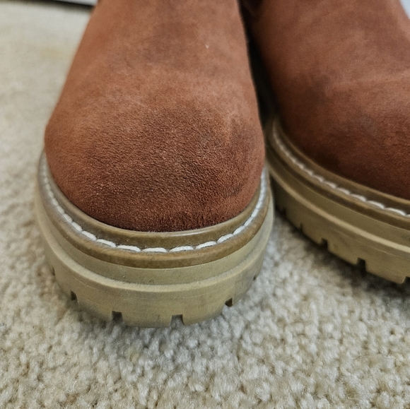 Anthropologie Brown Ankle Boots - Picture 5 of 16